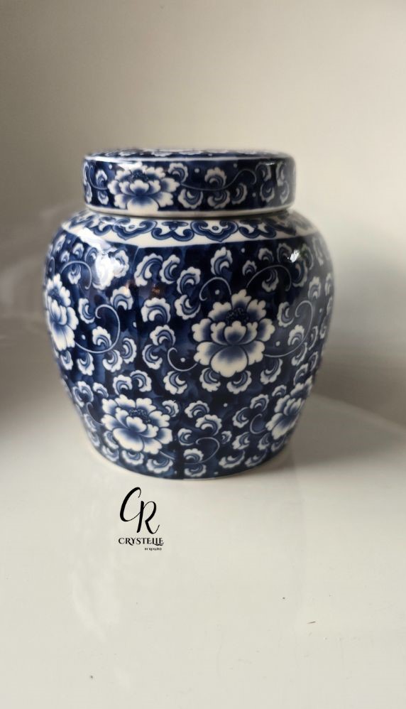 Chinese Hearted Shaped Jar