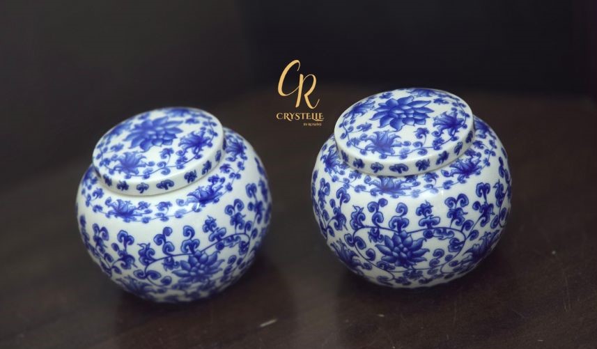 Chinese Oval Shaped Jar