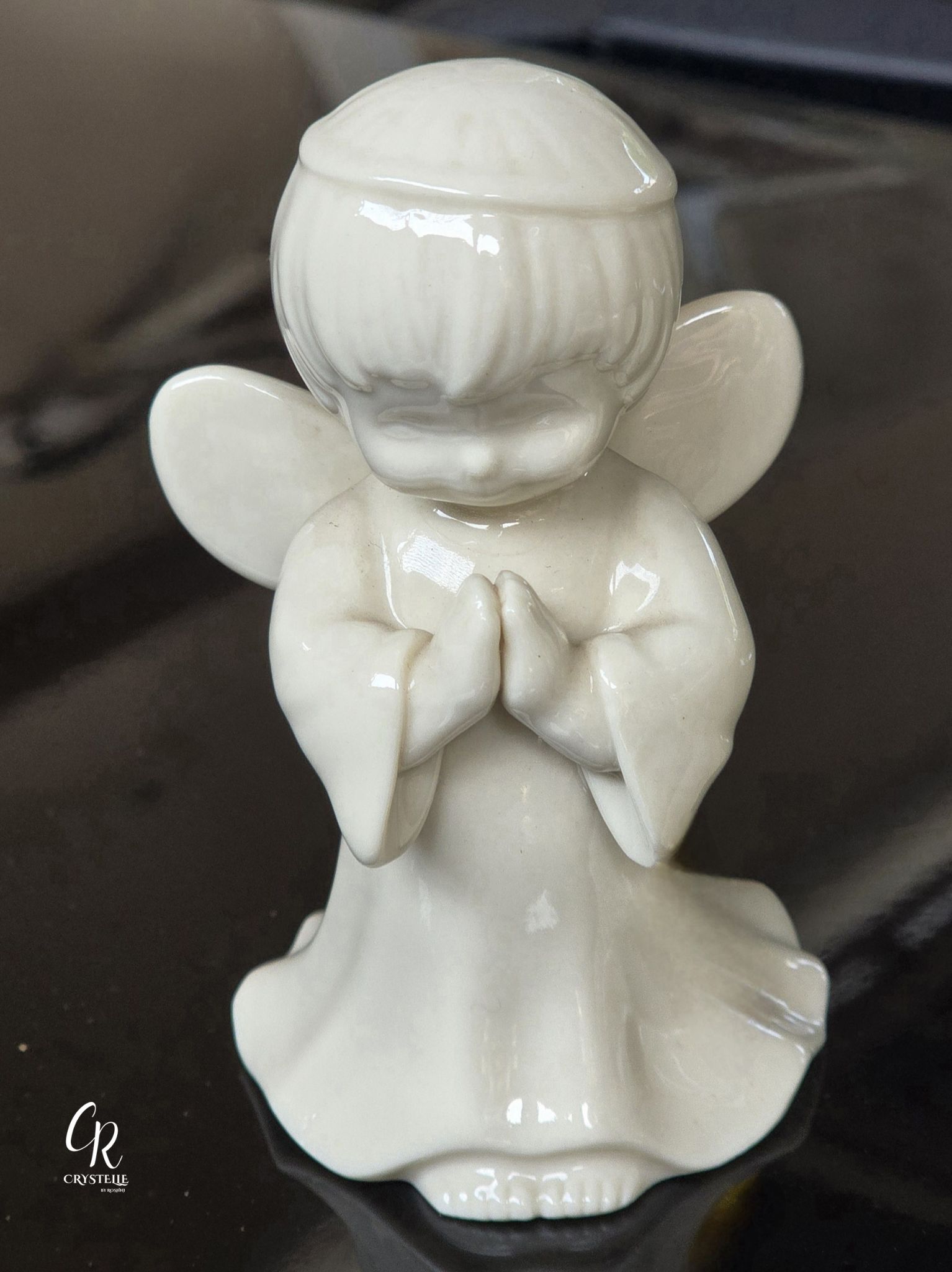 White Praying Angel